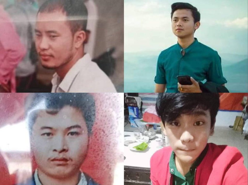 In Mandalay,on June22, a car driven by four young civilians were shot dead by military troops,and the military council falsely claimed that the four were members of the PDF force.  #WhatsHappeningInMyanmar  #June23Coup  #TogetherWithPDF