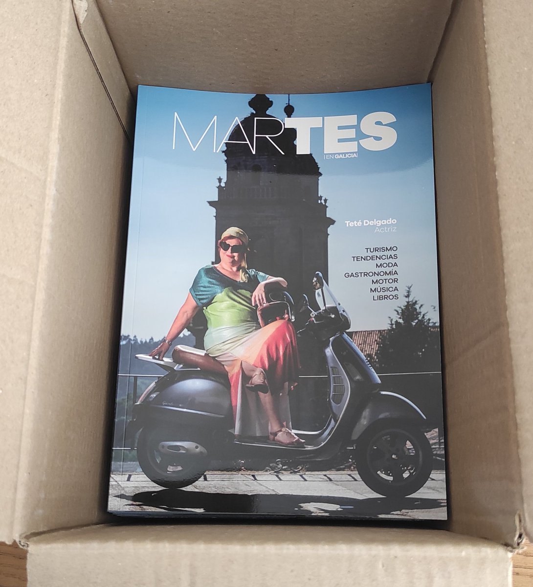 Ya han llegado... Y me encanta! #MarteS_Galicia #verano <a href="/teteylosciclon/">Tete Delgado</a> #ThinkingMarteS