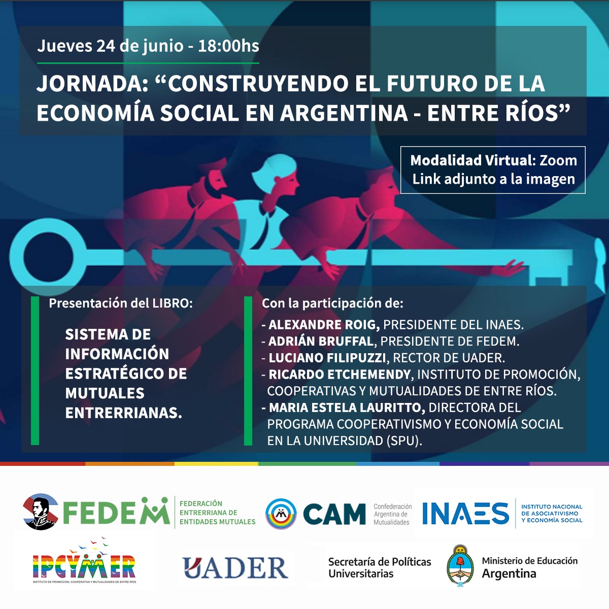 cooperativaOK's tweet photo. Jornada de Economía Social #INAES #ipcymer @INAESarg https://t.co/ai8aVWFMuB