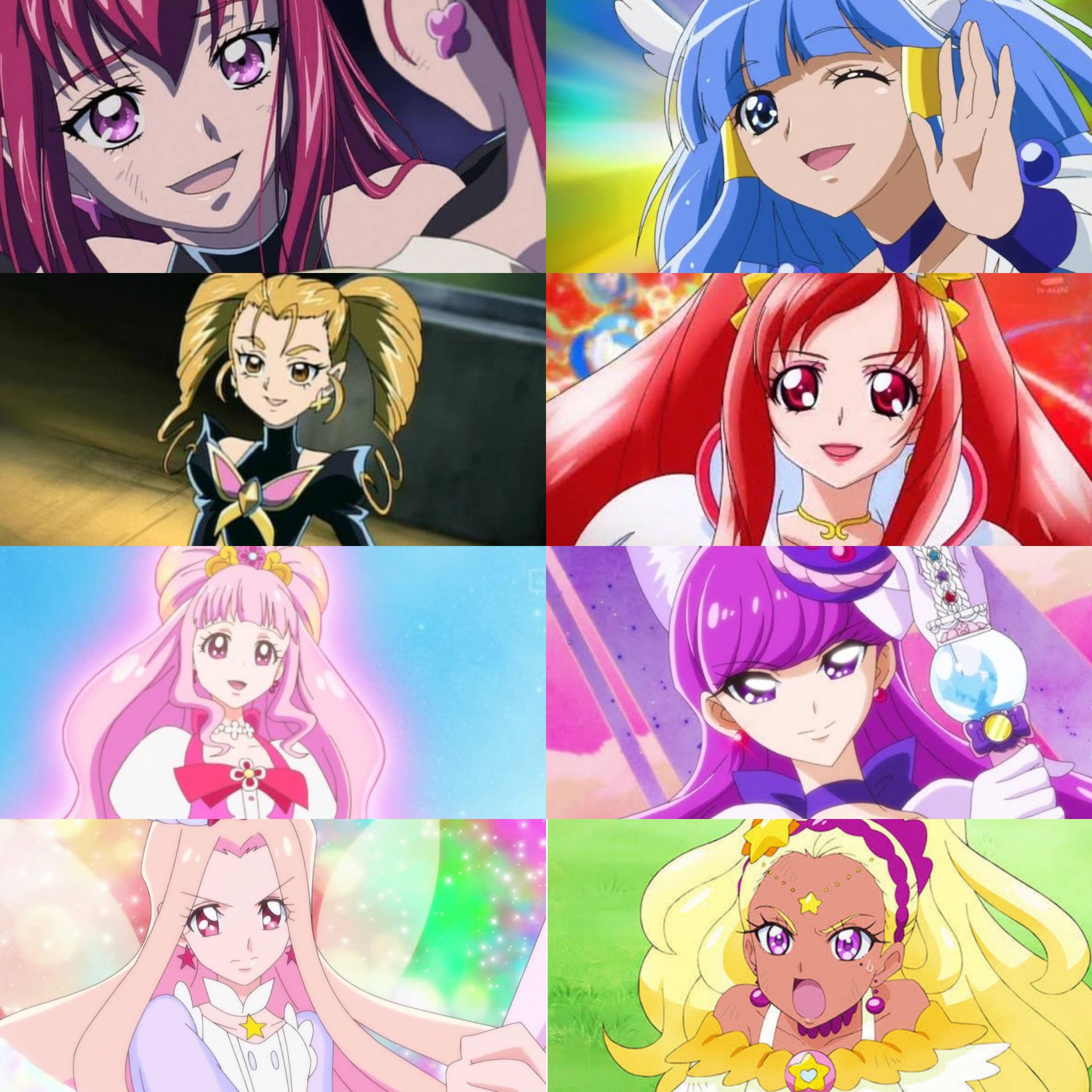 みい 同じ声優でキャラ二人晒せ プリキュア 西村ちなみ ダークドリーム キュアビューティ 釘宮理恵 ダークレモネード キュアエース 藤田咲 先代キュアフローラ キュアマカロン 安野希世乃 古のプリキュア ルミエル キュアソレイユ