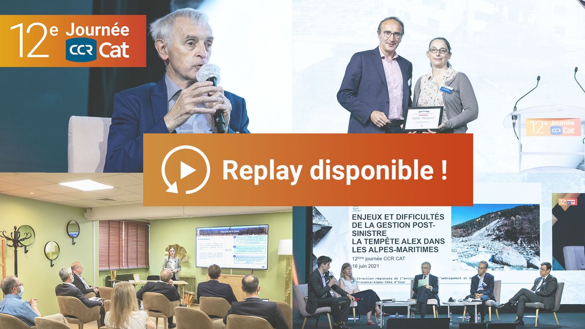 CCR - Caisse Centrale de Réassurance (@ccreassurance) on Twitter photo 👏 #JournéeCCRCat : Merci à tous les participants et intervenants de cette nouvelle édition de la journée CCR CAT riche en contenu ! 
🔴 Vous pouvez dès à présent retrouver sur notre site internet les différents replay de la journée. 
🔗 ccr.fr/journee-ccr-ca… 👏 #JournéeCCRCat : Merci à tous les participants et intervenants de cette nouvelle édition de la journée CCR CAT riche en contenu ! 
🔴 Vous pouvez dès à présent retrouver sur notre site internet les différents replay de la journée. 
🔗 ccr.fr/journee-ccr-ca…
