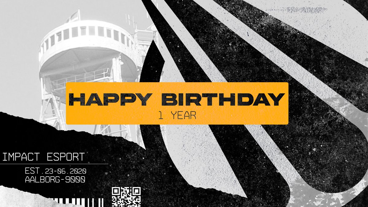 XIESPORTGG's tweet image. We can finally say we are a year old now, many things have happened for better or worse but the evasion does not stop here! #ReadyForImpact and happy birthday🤩🇩🇰🍰🎂