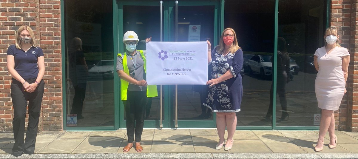 Trant_Eng's tweet photo. Happy International Women in Engineering Day!
#INWED21 celebrates female engineers of the past, present and future, raising the profile of women in engineering and the career opportunities available. #Trant #Deliveringtotalengineering https://t.co/B9KBR7NDj8 https://t.co/t7qeisUX1Z