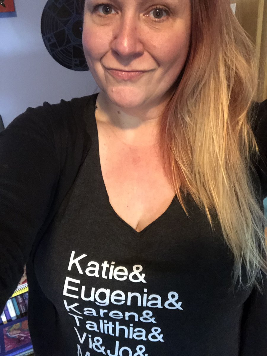 tara_taylor's tweet photo. @DrWendyRocks This is what a mathematician looks like. Sometimes it’s after a run to clear my head, or wearing a #MathGals shirt, or just after getting a vaccine. #ModestAcademic https://t.co/52QTzYyJse