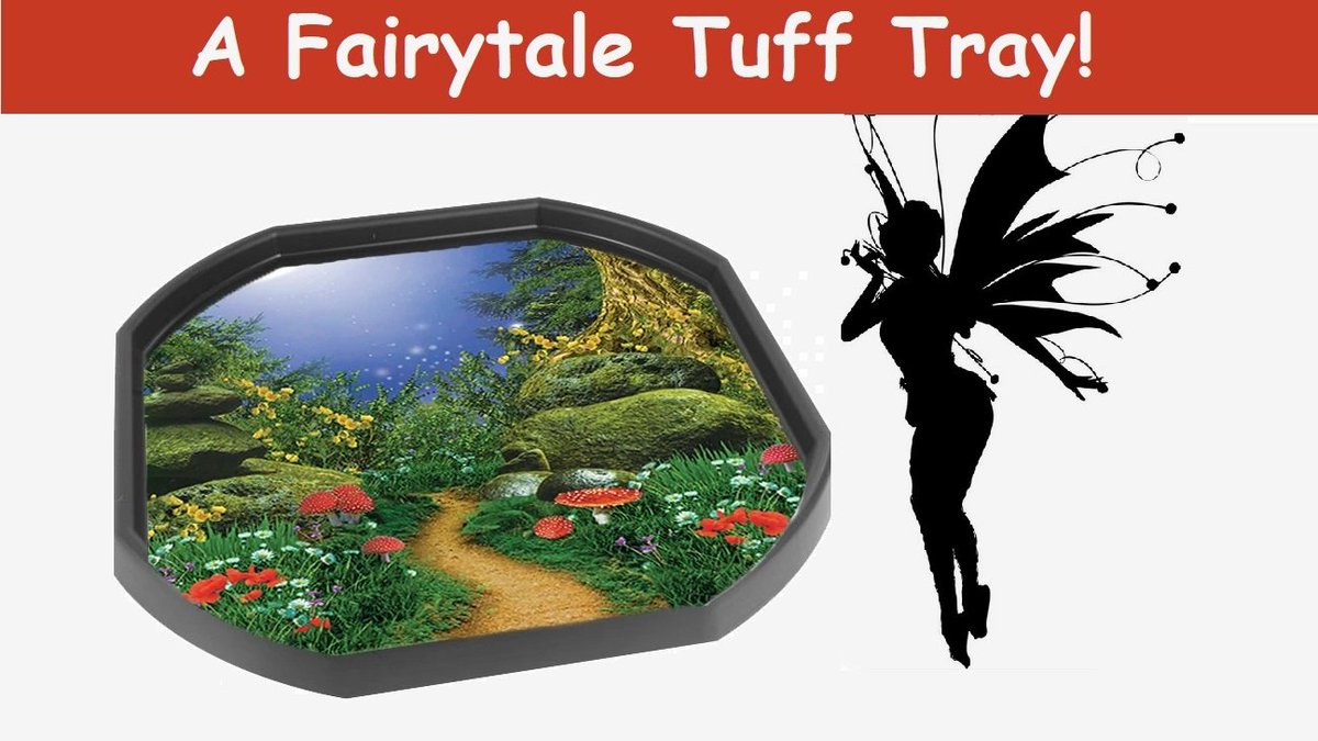 What better way to celebrate fairy day than with this Fairytale Tuff Tray Mat?

#fairy #tufftray #fairyday #fairytale #tufftraymat #minitufftray #minitufftraymay #tufftrayideas #tufftrayactivities #tufftrayfun #tufftrayplay