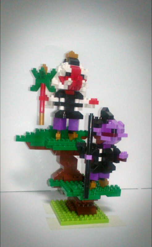 ひがしなおbl入り求職中 脳梗塞リハビリ中 おおてんぐちゃんとからすてんぐちゃん セリア キッズブロック 妖怪夜行 T Co S87vo5nz5y Twitter