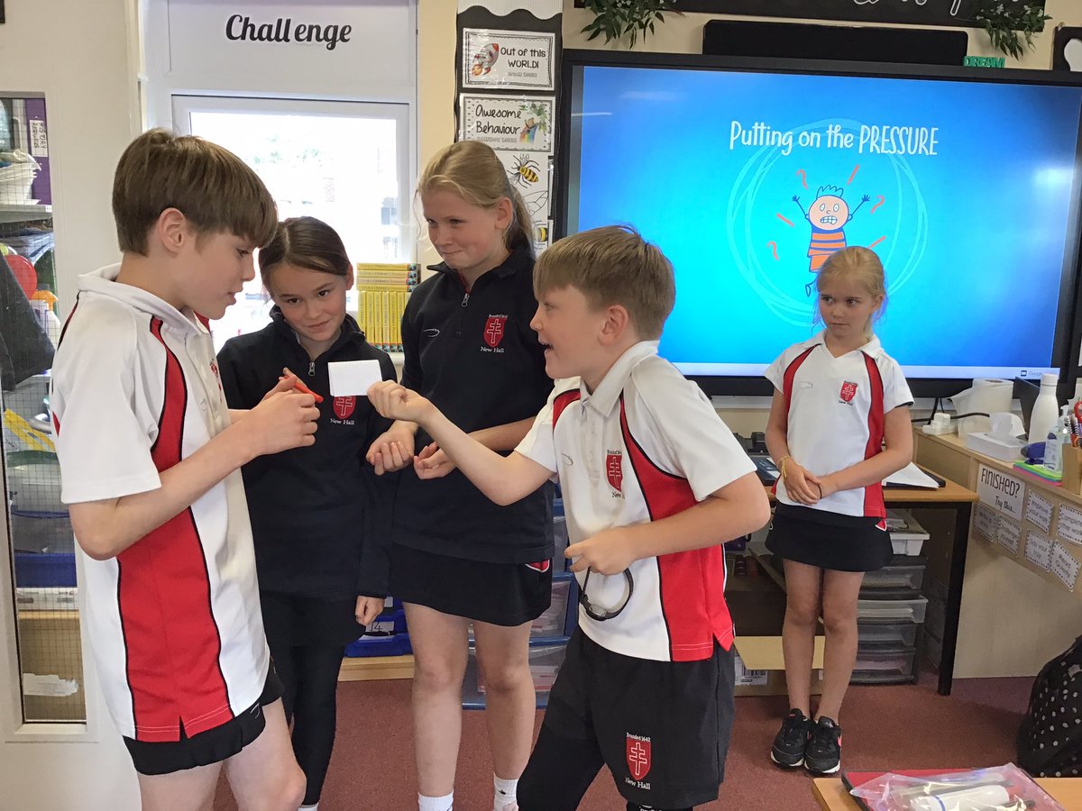 NHantibullying's tweet photo. Great to see Year 5 discussing different forms of ‘peer pressure’ #RSE #PeerPressure #AntiBullying @NewHallPrep https://t.co/lUoBNdQ1Np