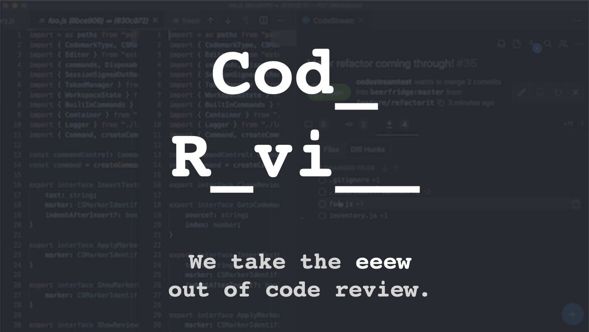 teamcodestream's tweet image. -Pausing your own development to look at 500 lines of somebody else's code.
-Suggesting someone needs to re-do a week's worth of work.
-Pull, switch branches, stash just to give some feedback.
What are some of the things you hate about code review?
codestream.com/blog/taking-th…