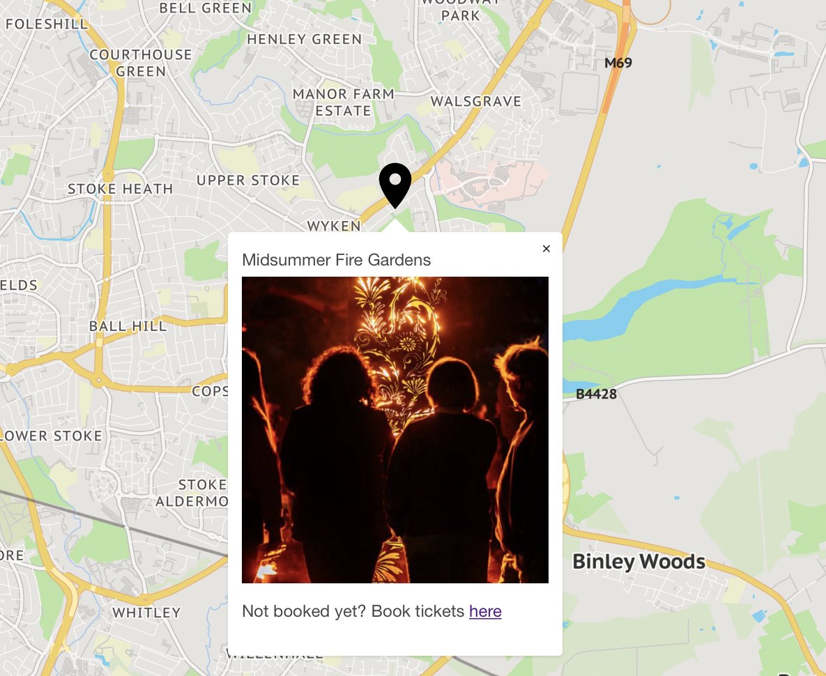 To drive additional ticket sales you can now add a call to action and clickable link to the location pin content on your organisation or events' travel assistant.
 
#NewFeature #TravelAssistant
