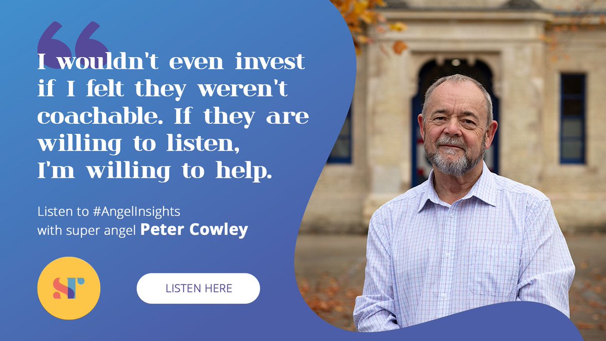 '3 investing lessons with super angel Peter Cowley' listen to @SyndicateRoom's Angel Insights podcast to learn what he's learnt over the last 14 years #angelinvesting syndicateroom.com/blog/3-key-les…