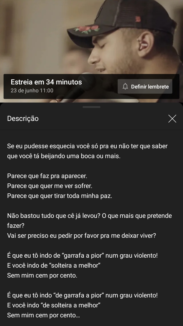 Se eu podesse pedir.