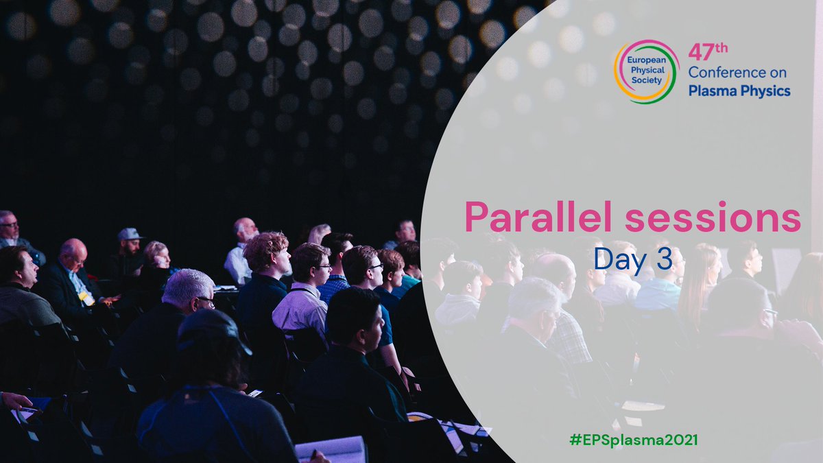 epsplasma2020's tweet photo. The afternoon parallel sessions have started. Make sure to check our programme to learn about all the talks that you can attend👉 https://t.co/2TJmS01s86 https://t.co/coADiGr9xf