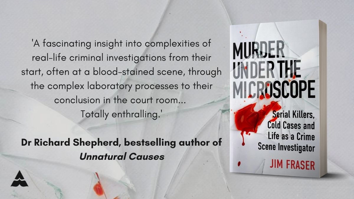 AtlanticBooks's tweet image. &apos;A fascinating insight into complexities of real-life criminal investigations.&apos; 

Dr Richard Shepherd on #MurderUndertheMicroscope by @JFraserForensic, out in paperback this August.

@Waterstones: tidd.ly/3gPYcs5

@bookshop_org_UK: uk.bookshop.org/books/murder-u…