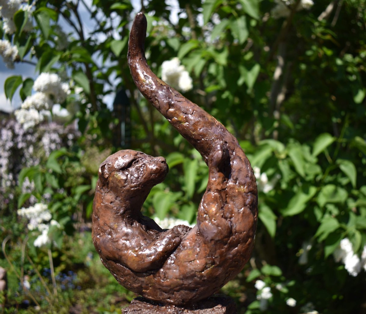 ElliotChanner's tweet image. Swimming otter, bronze resin, edition of 36, 28cmx15cmx8cm, £380
#otter #sculpture #bronzeresin #limitededition #interiordesign #ottersculpture #art #dailyart #patina #affordableart #contemporaryart #artcollector #artforthehome #artwork #artforsale #britishart