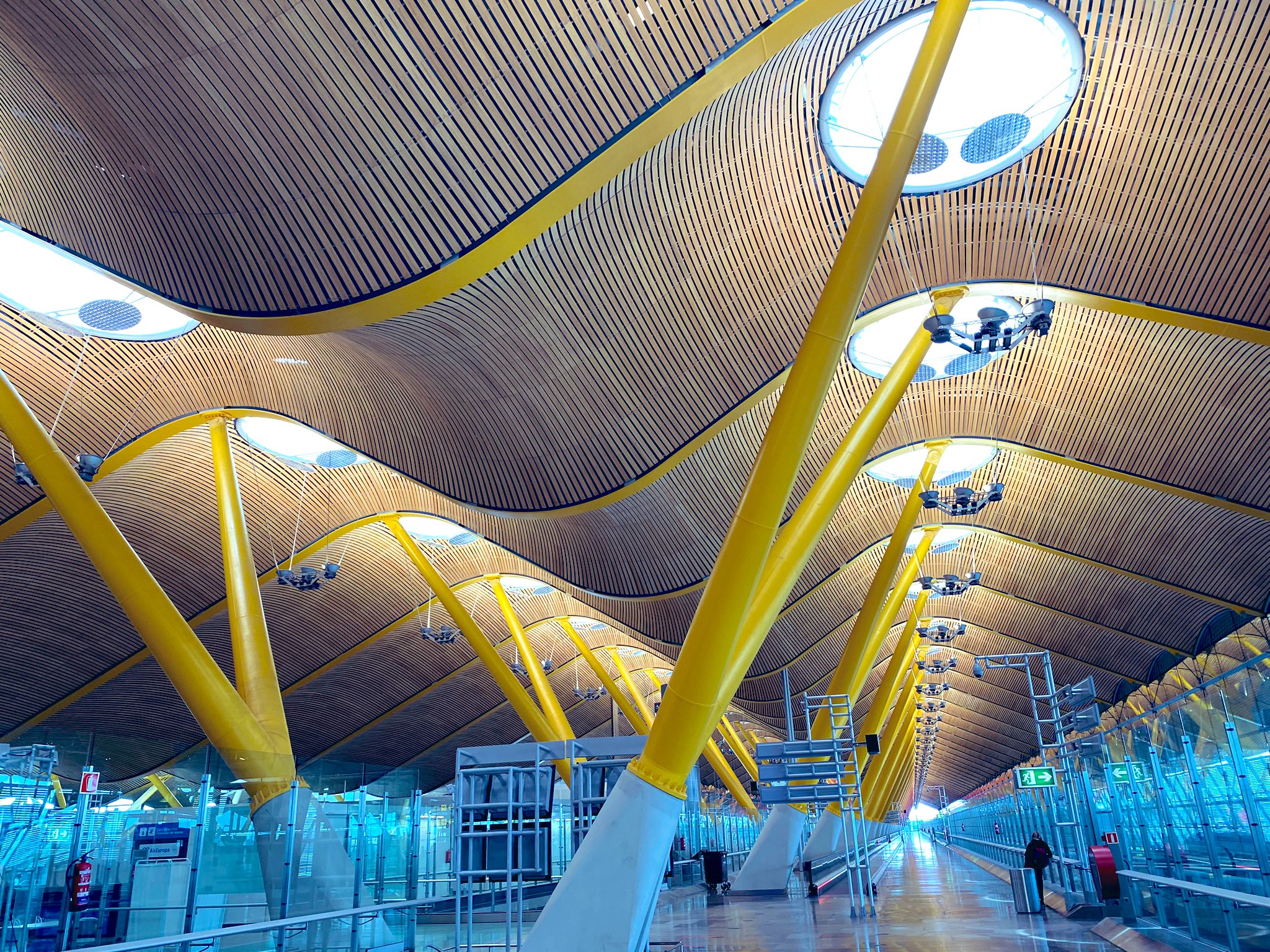Andy Mitten on X: &ldquo;Madrid Barajas. Europe&rsquo;s fifth busiest airport 