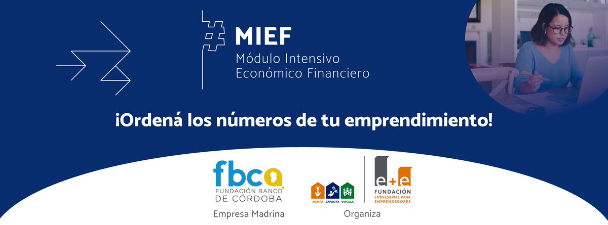 🧐 ¿Conoces los números de tu emprendimiento? ¿Necesitas un orden? Tenemos un espacio pensado para vos! ¡En julio inicia el Módulo Intensivo Económico Financiero! Sumate y cursá con media beca! 💪 + info fundacionemase.org/wp/capacitacio…
