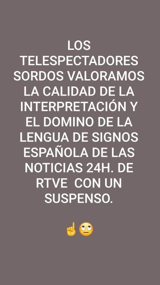 LuisMiguelJF's tweet photo. @rtve @rtvenoticias @Yolanda_Diaz_
@sanchezcastejon @agarzon @Santi_ABASCAL @pablocasado_
#VamosalucharporRTVE @IgualdadGob @CNSEinfo @Cermi_Estatal @educaciongob @populares @PSOE @vox_es 
#PorUnaInterpretacionLSEdeCalidad #rtve1 #rtve2 #antena3 #cuatro #Telecinco #LaSextaTV https://t.co/7pP8pgmz9q
