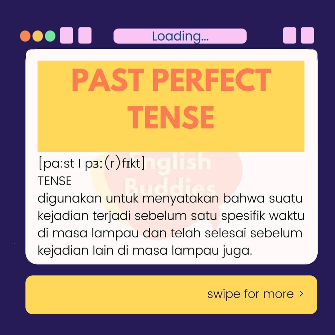 The 12 English Tenses — A Summary thread ini berisi rumus, fungsi, dan ...