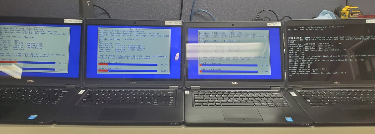 Some much need imaging and cleaning for Tornillo ISD teacher laptops.

 Technology is just a tool. In terms of getting the kids working together and motivating them, the teacher is the most important.
Bill Gates
#TISDProud #SummerMaintenance