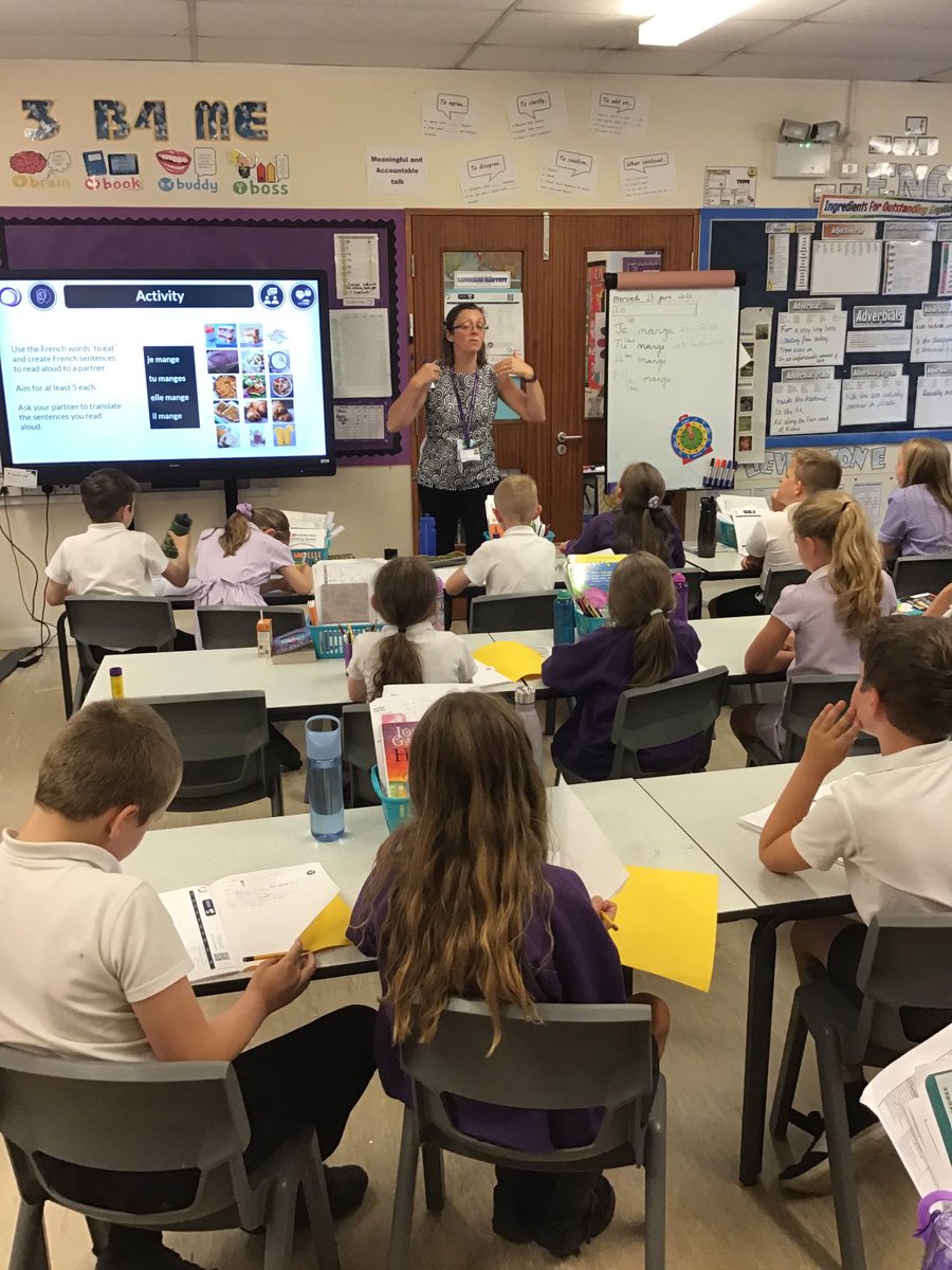 OPA_LL's tweet photo. This afternoon, children have been working incredibly hard in the classroom and out on the field. From learning all about different types of seeds in Y2 to speaking about different french foods in Y4 🇫🇷 Super work 💜 #OPALL #learning https://t.co/DllkdZAqhH