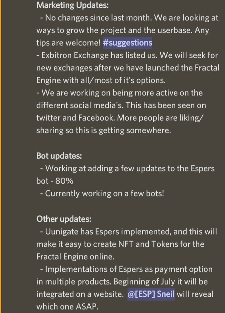 Update time🌌
#web3 #Xnodes #siteonchain #FractalEngine  #NFTs #NFTCommunity #Espers #innovation #blokchain #altcoinnews #Binance <a href="/cz_binance/">CZ 🔶 BNB</a> <a href="/binance/">Binance</a> <a href="/coinbase/">Coinbase 🛡️</a>