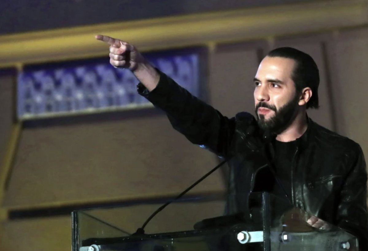 BitcoinMagazine's tweet photo. "#Bitcoin looks bulletproof. It is going to work, not only for us but for humanity. It is a leap forward for humanity." – President of El Salvador @nayibbukele 🇸🇻 https://t.co/2yI5KtVfvw