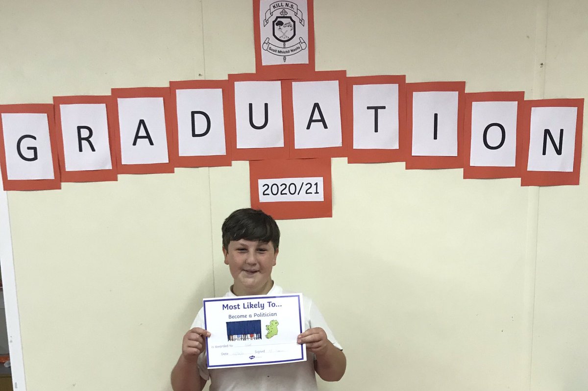 stmichaelskill's tweet photo. Congratulations @stmichaelskill 6th class who graduated today 👩🏻‍🎓 👨‍🎓 🎉 https://t.co/Xmyo8BOVbo