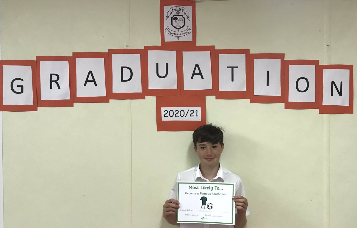 stmichaelskill's tweet photo. Congratulations @stmichaelskill 6th class who graduated today 👩🏻‍🎓 👨‍🎓 🎉 https://t.co/Xmyo8BOVbo