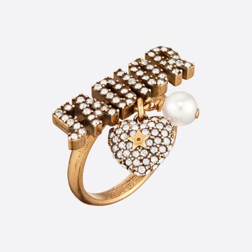 Hot Selling Christian Dior Heart-shaped J'Adior Brass Paved Diamonds  Earrings Female Jewellery Online
