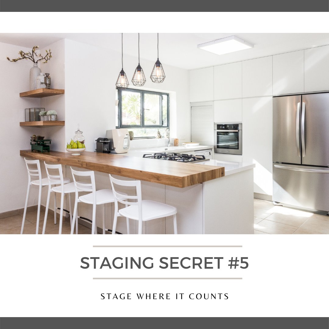 MariaSimsGroup's tweet image. When staging a house, the most important rooms are the living room, bathrooms, master bedroom, and multi-functional rooms! Buyers pay the most attention to these rooms! Use neutral and functional decor!

Follow for more tips! #mariasimsgroup