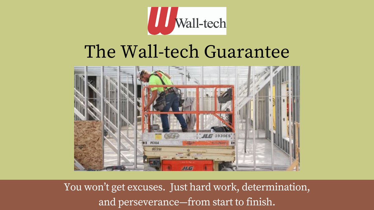 walltechinc's tweet photo. https://t.co/6r0xuUASKm
At Wall-tech, we assure a faster, more efficient and world class quality build by manufacturing and installing prefabricated Cold Formed Steel (CFS) framing and drywall.
#Fireresistant #CommercialDevelopment #Construction #TeamWalltech https://t.co/aoW6MFeokT