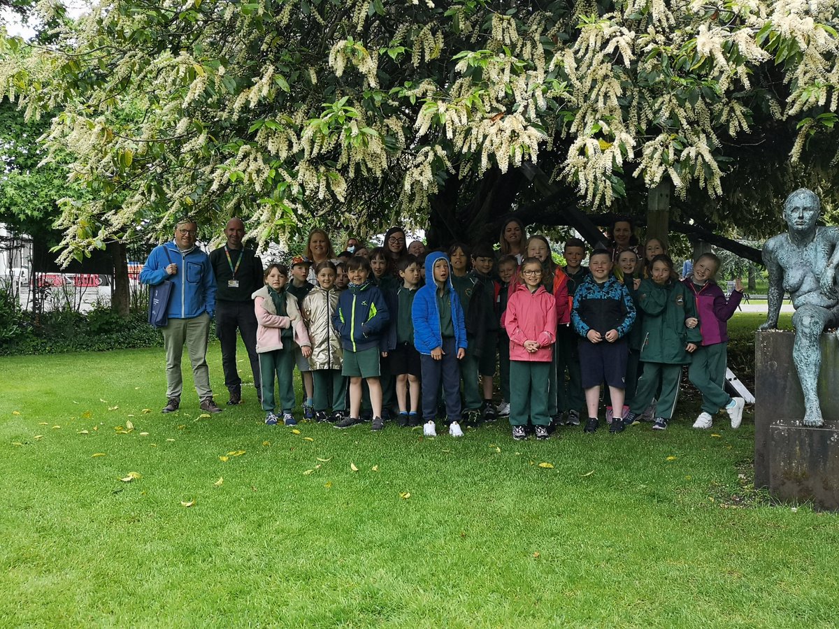 BarbaraDoylePre's tweet photo. Day 2. A big welcome to 2nd class Gaelscoil an Teaghlaigh Naofa @GNaofa. Loved hearing all your wonderful questions & comments on our tree collection as part of @scienceirel funded #Treeexplorers #BelieveInScience #healthyplanet @UccTrees @uccBEES @EmmaHutch1 @jdmurph73 @SDGoals https://t.co/kaRUSabFlq