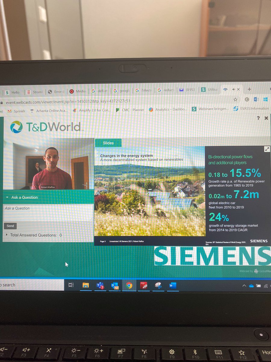 Part 3️⃣of our energy transition series with <a href="/tdworldmag/">T&D World Magazine</a> ▶️ Here we go ✅ 💡 #IoT for utility &amp; industrial power grids: where is the value? Join <a href="/RKlaffus/">Robert Klaffus</a> and key customers right now ➡️ siemens-energy-transition.tdworld.com/3rd-webinar/?s… #smartgrid <a href="/SiemensInfra/">Siemens Infrastructure</a>