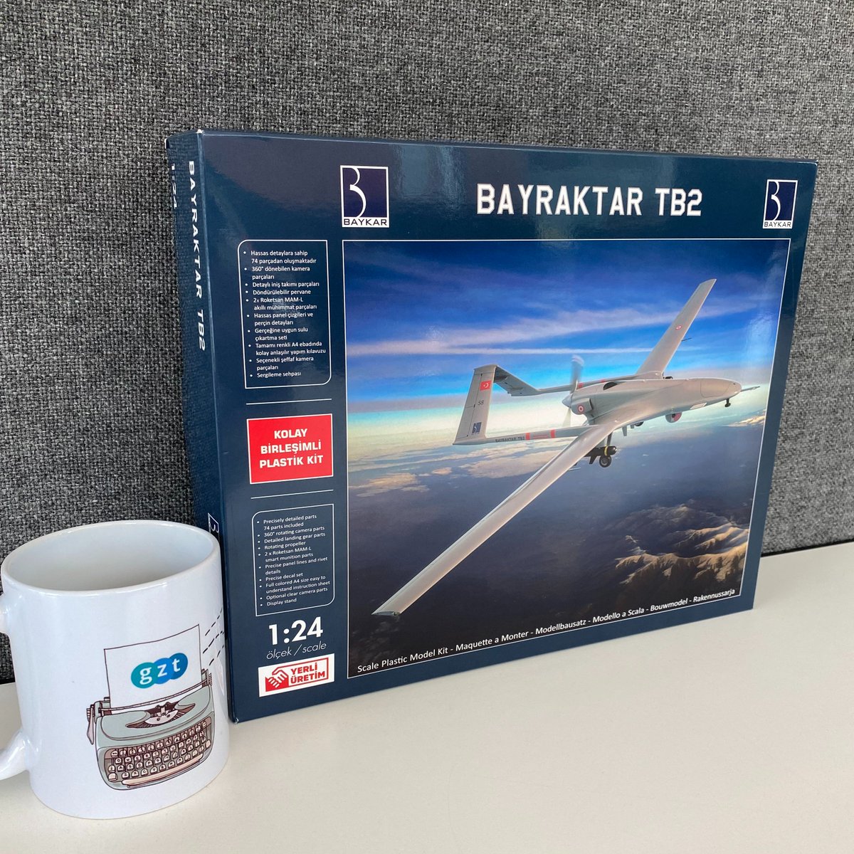 🚀3 takipçimize Bayraktar TB-2 maketi hediye ediyoruz!

👍Bu gönderiyi RT et ve beğen!

🔗<a href="/gztcom/">GZT</a> ve <a href="/gzt_spor/">ZPOR</a> hesaplarını takip et!

📆Sonuçlar 1 Temmuz'da gzt.com