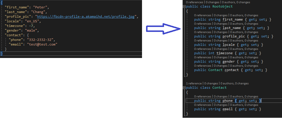 KiranBeladiya's tweet photo. While working with third-party APIs, we often need to convert JSON to strongly typed C# classes. #dotnet #VSTips #ahmedabad
Do you know, #visualstudio has feature to covert the JSON to C#?
1. Copy a JSON.
2. In Visual Studio, Go to Edit > Paste Special > Paste JSON As Classes. https://t.co/fapdFI5DMq