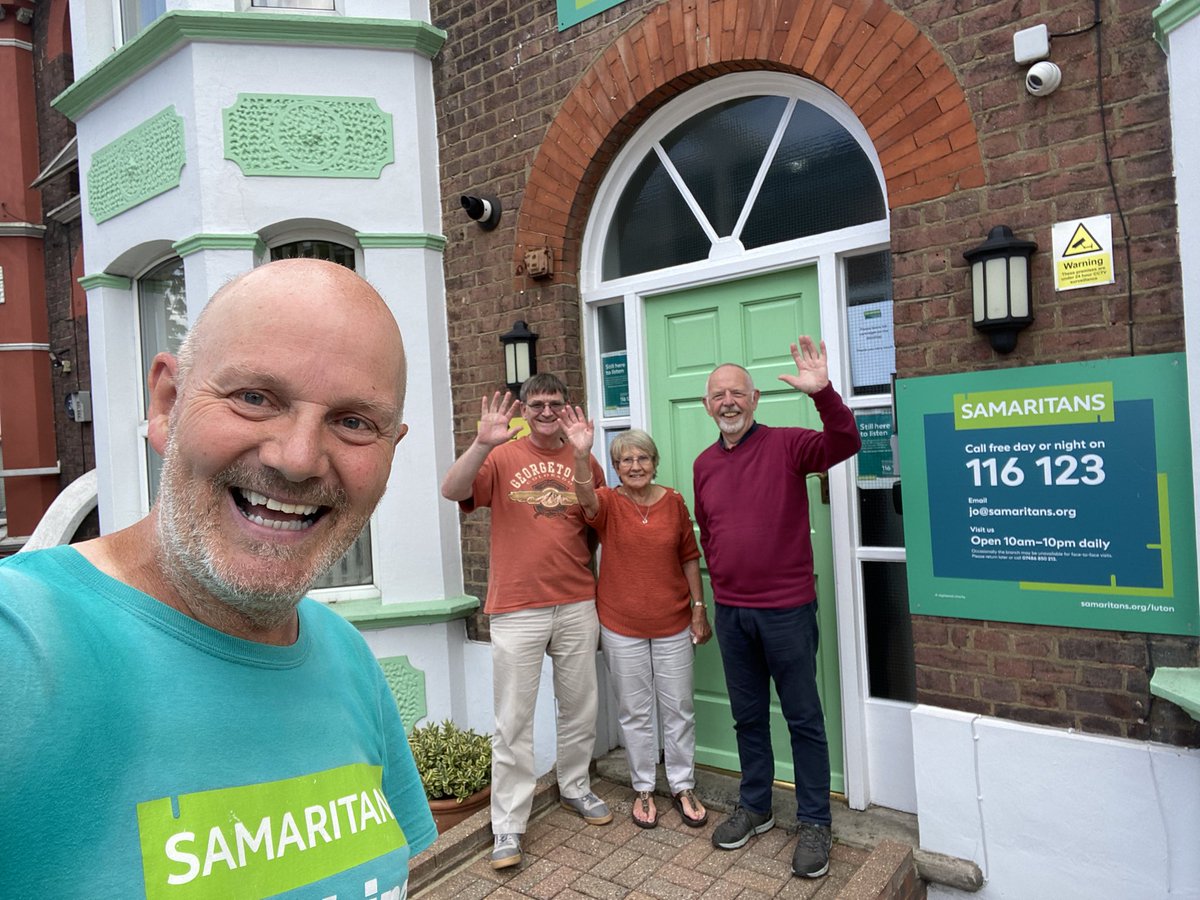 TheListeningWalk (@walklistening) on Twitter photo What a warm and happy reception I received when I reached branch 156 <a href="/LutonSamaritans/">Luton, South Beds and Harpenden Samaritans</a> Thank you for being there to say hello and give me a huge wave. It’s really appreciated 💚 What a warm and happy reception I received when I reached branch 156 <a href="/LutonSamaritans/">Luton, South Beds and Harpenden Samaritans</a> Thank you for being there to say hello and give me a huge wave. It’s really appreciated 💚
