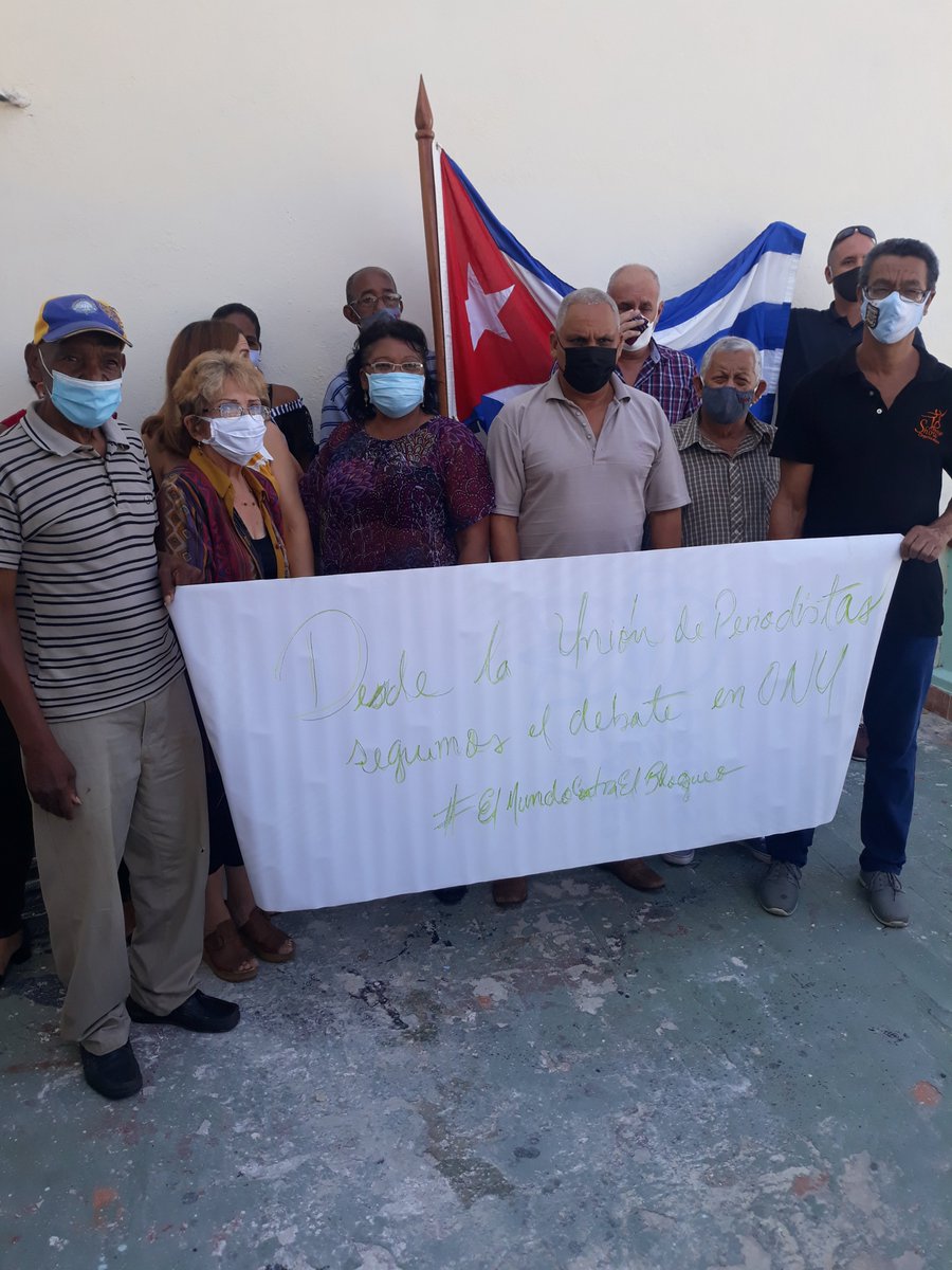 #ElMundoContraElBloqueo. Los periodistas cubanos contra el bloqueo
