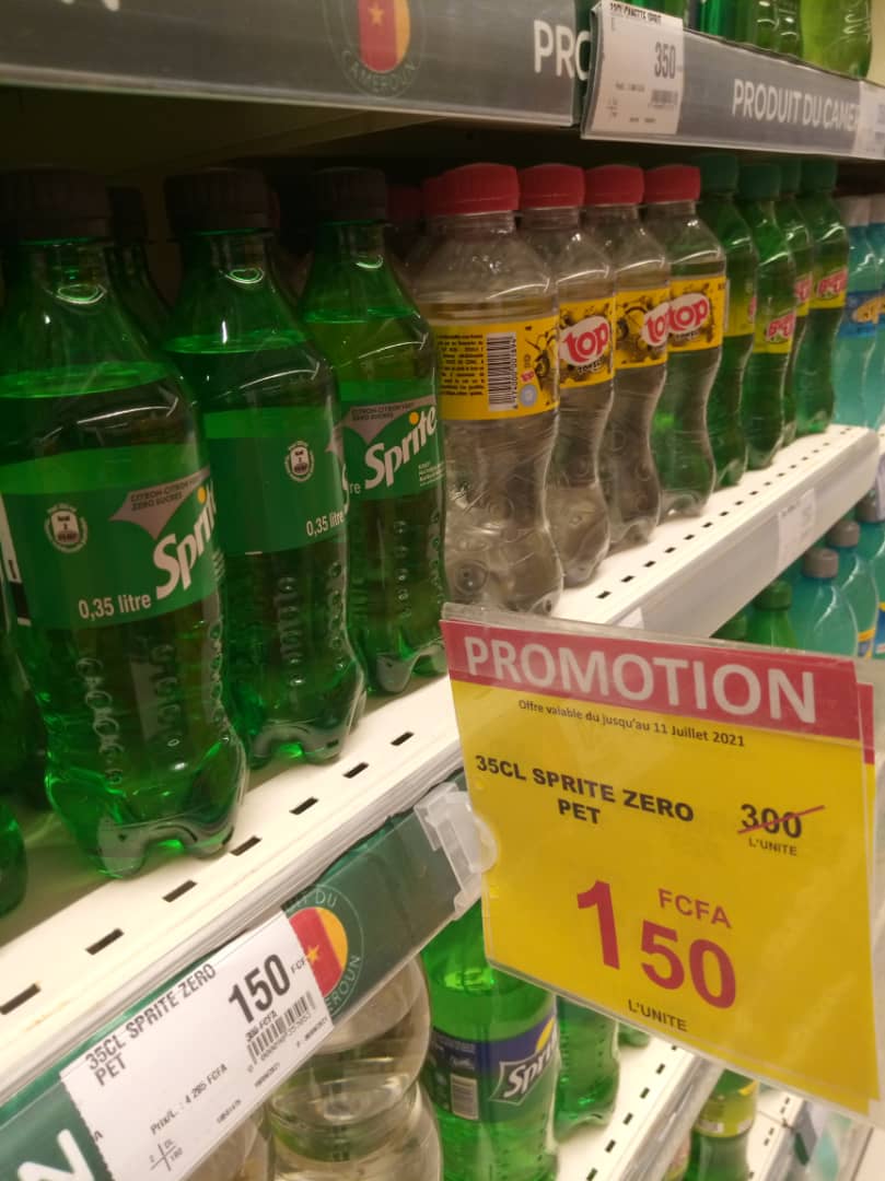 Snipsst's tweet image. Psssst!
Sprite Zero à moitié prix
Carrefour... Bonamoussadi