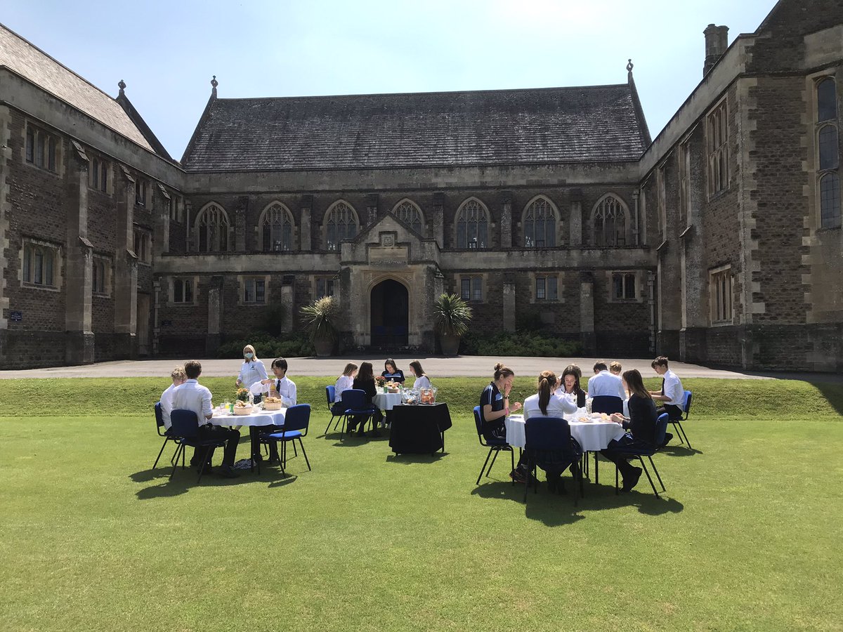 BTEC Hospitality Department (@ksbbtechosp) on Twitter photo Afternoon Tea in the sunshine eating all their fine baking <a href="/KingsBruton/">King's Bruton</a> <a href="/KSBBlackfordHse/">Blackford House</a> <a href="/KSBNewHouse/">New House</a> <a href="/KSBWellesleyHse/">Wellesley House</a> <a href="/KSBArionHouse/">Arion House</a> <a href="/KSBPrioryHouse/">Priory House</a> Afternoon Tea in the sunshine eating all their fine baking <a href="/KingsBruton/">King's Bruton</a> <a href="/KSBBlackfordHse/">Blackford House</a> <a href="/KSBNewHouse/">New House</a> <a href="/KSBWellesleyHse/">Wellesley House</a> <a href="/KSBArionHouse/">Arion House</a> <a href="/KSBPrioryHouse/">Priory House</a>