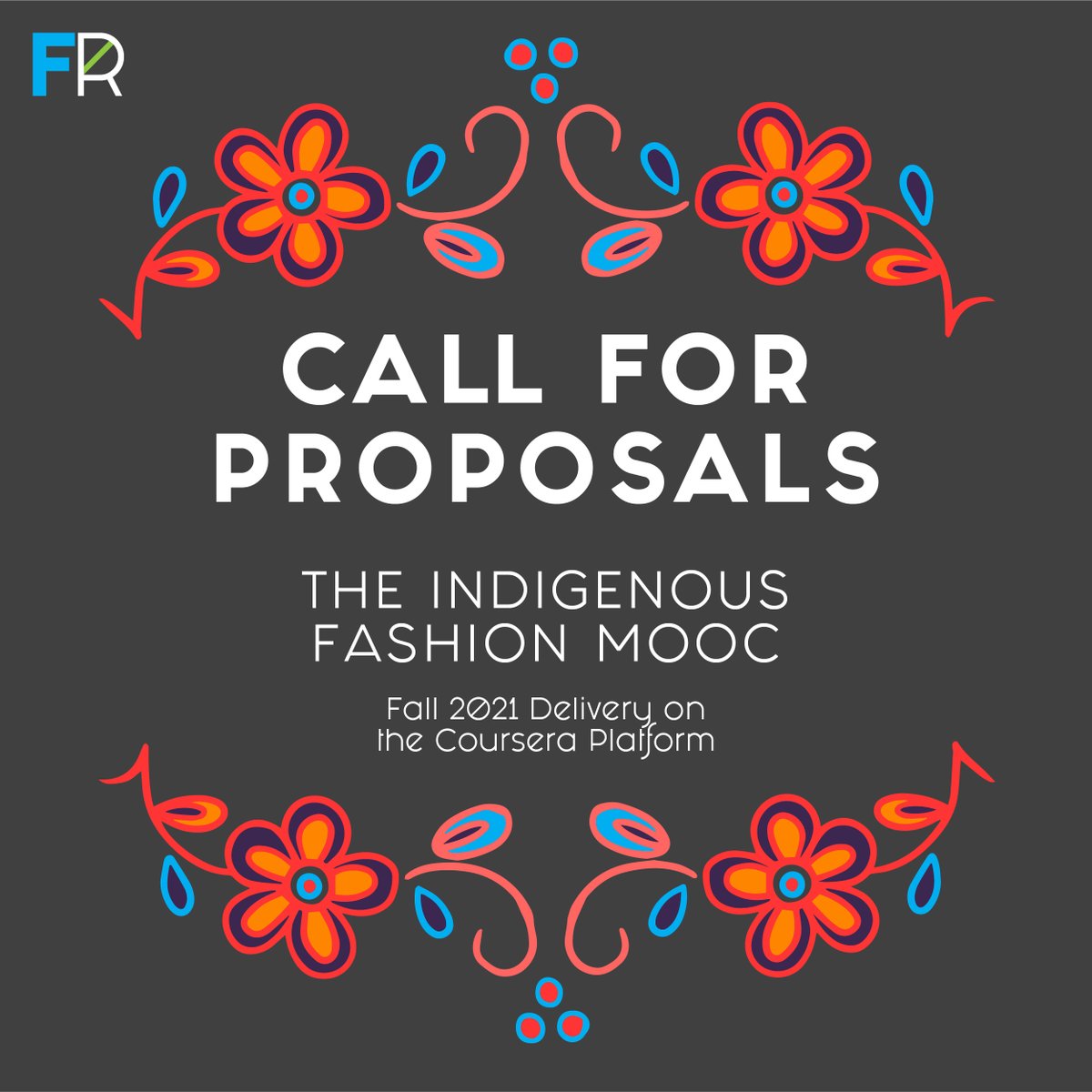 Introducing the Indigenous Fashion MOOC! @RyersonFashion invites you to help create FSN 525: Indigenous Fashion, which will be free on <a href="/coursera/">Coursera</a>.
 
We’re looking for Subject Matter Experts. Expressions of Interest Due July 20, 2021.
 
To learn more visit: linktr.ee/fashioning.res…