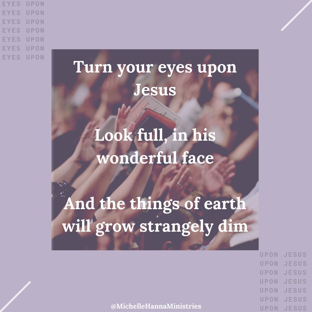 mhannabooks's tweet photo. The Lord brought this to remembrance today. Fix your eyes on Jesus!! Find comfort in Him!!!
_
#hymn #jesuschrist #love #discipleofchrist #godislove #godisgood #jesuslovesyou #jesussaves #repent #sin #grace #savior #christianity #MichelleHannaMinistries #peace #jesus https://t.co/rV6nmCGlYS