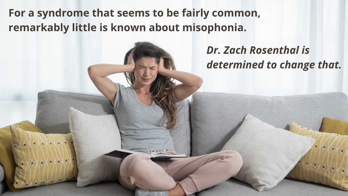 DukePsychiatry's tweet photo. Thanks to the support of some key philanthropic partners, in 2019 Duke Psychiatry's @zachrosenthal &amp; his Duke colleagues launched the Duke Center for #Misophonia &amp; Emotion Regulation, the only center of its kind in the U.S. 
https://t.co/9LucEbCO5r
@Give2DukeHealth @DukeMedSchool https://t.co/8XnvmRKnj8
