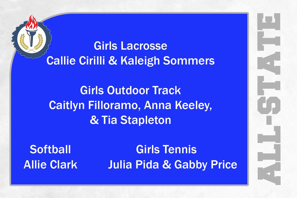 Congratulations to these eight Falcons who earned CHSCA First Team All-State honors for the Spring 2021 season! #ctglax #cttrack #ctsb #ctgten
