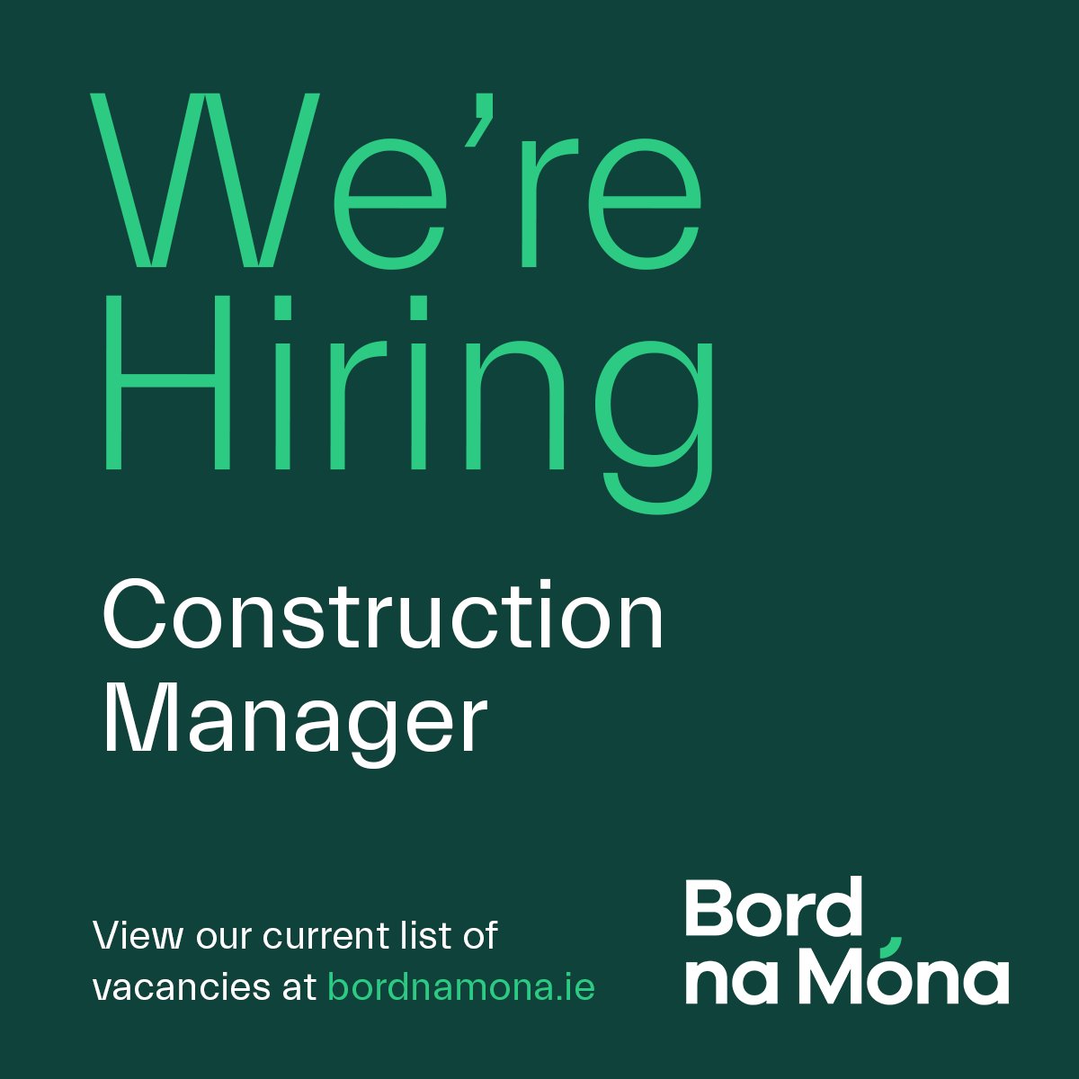 BnMIreland's tweet photo. As our renewable energy pipeline expands, so too does our team! We’re currently recruiting for the below roles. If you are interested in any of these roles, you can reach out to us here, or through our website.
 
https://t.co/ilOVj8m9ME

#recruitment #hiring #renewableenergy https://t.co/3PvLV2Rmtd