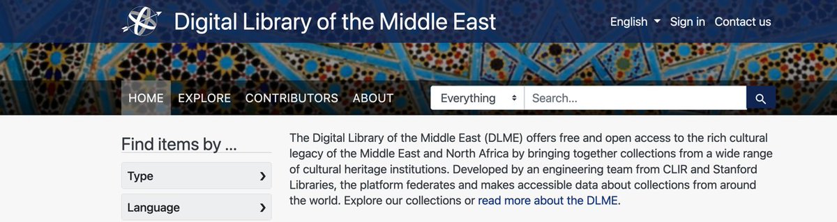 LibraryJournal's tweet photo. Major Upgrades Made to Digital Library of the Middle East (#DLME) https://t.co/AHaSHNxs4p #libraries https://t.co/I8Wbz8dTAh