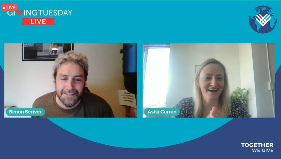 Day 2 of the #GivingTuesday global summit! Today we're   talking about what the world could look like if our society embraces radical generosity. Making big plans!