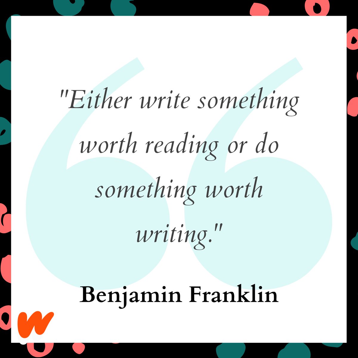 This is your mid-week reminder to get some fresh air!
--
Do you ever write outside? Sometimes it helps to have a change of scenery to get our creative juices flowing!
--
#WattpadOutreach #writingcommunity #WattpadCommunity