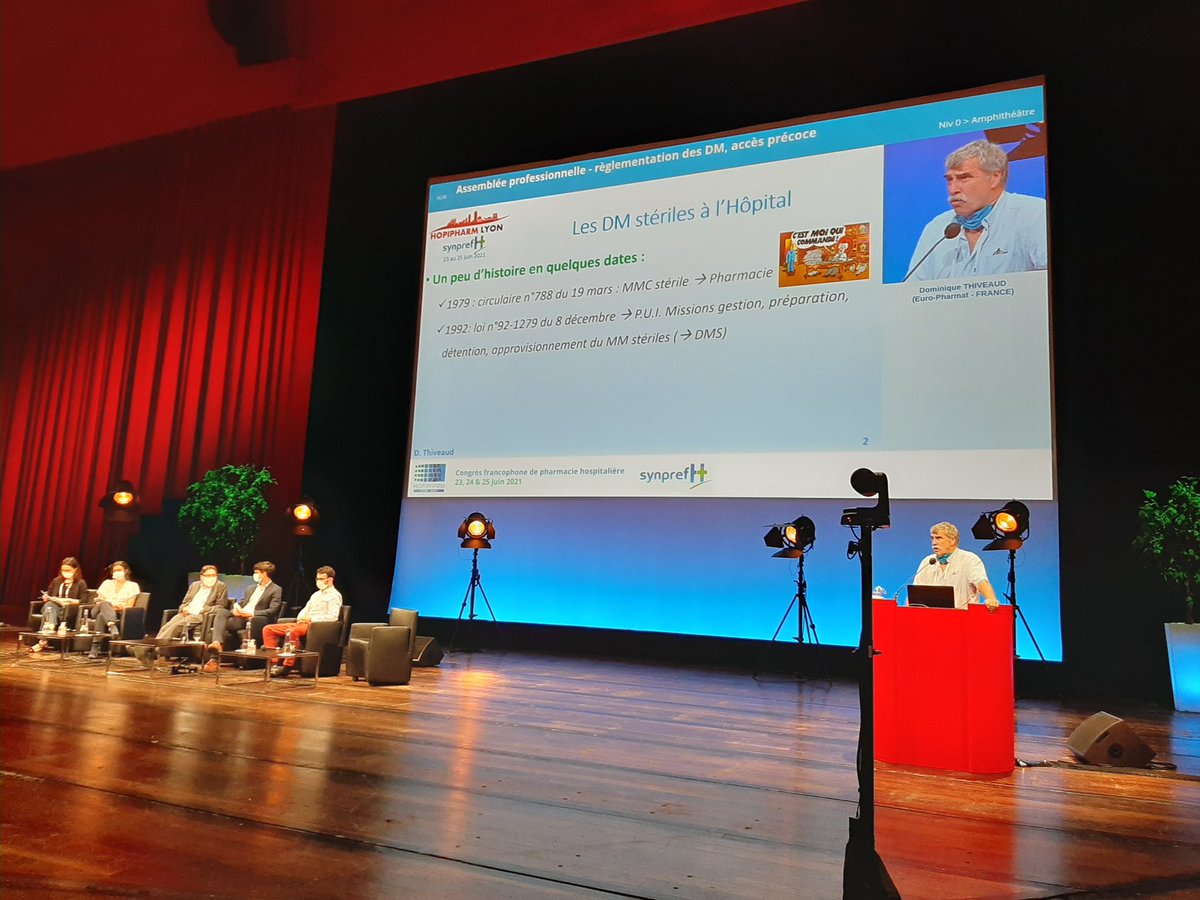Assemblee professionnelle nouvelle reglementation des DM et DMI. Quelles evolutions ? <a href="/europharmat/">Europharmat</a> <a href="/ReseauPHAST/">PHAST</a> #DGOS #Hopipharm2021