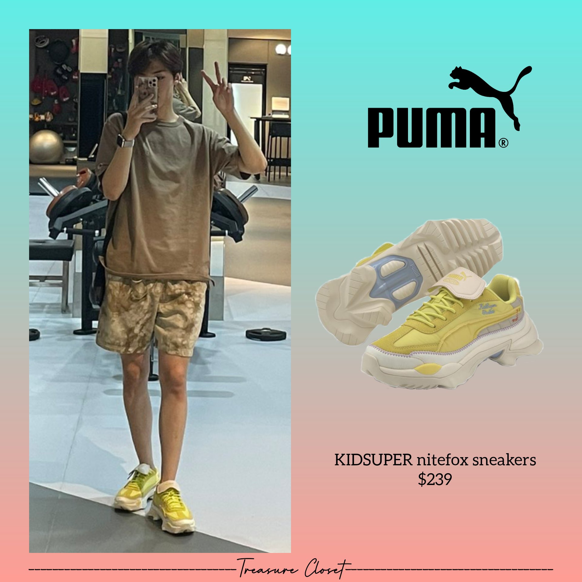 Puma x kidsuper nitefox shop