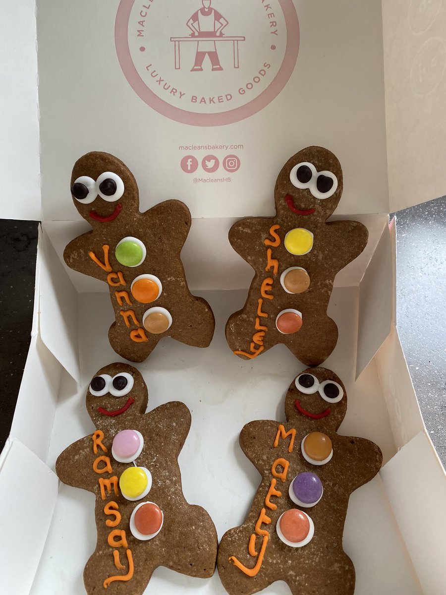 Shelley O’Neill (@sparklyshell) on Twitter photo When you stop at <a href="/MacleansHB/">Macleans Highland Bakery</a> to buy some gingerbread men but these are already sitting there for you! 😋😋😋 When you stop at <a href="/MacleansHB/">Macleans Highland Bakery</a> to buy some gingerbread men but these are already sitting there for you! 😋😋😋